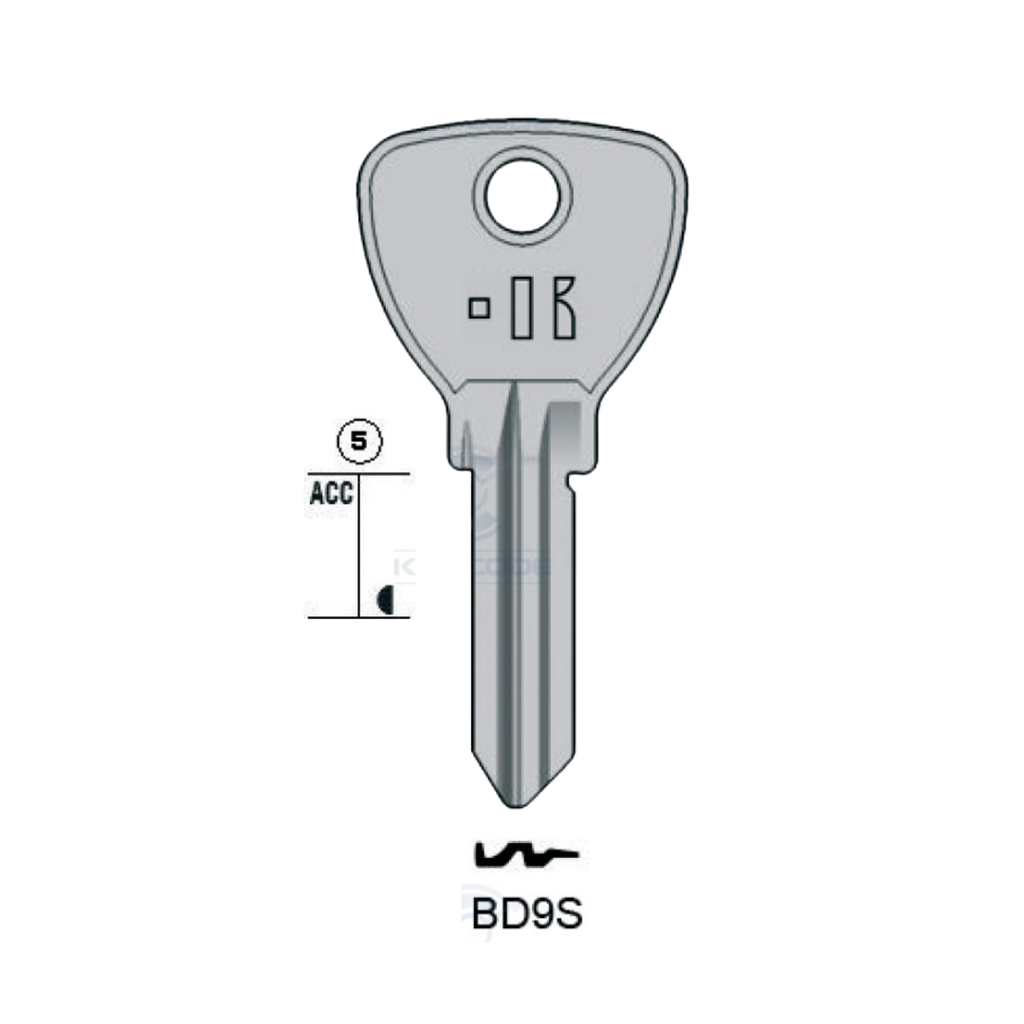 CLE KEYLINE BD9S (BD9R, BRI-19)