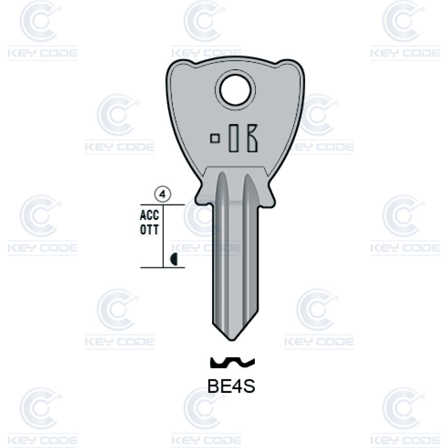 LLAVE KEYLINE BETA BE4S (BE201, BE-4I)