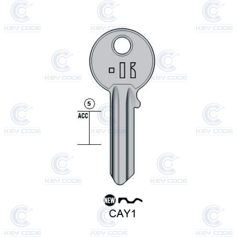 LLAVE KEYLINE CAY1 (CYS1, CAY-1D)