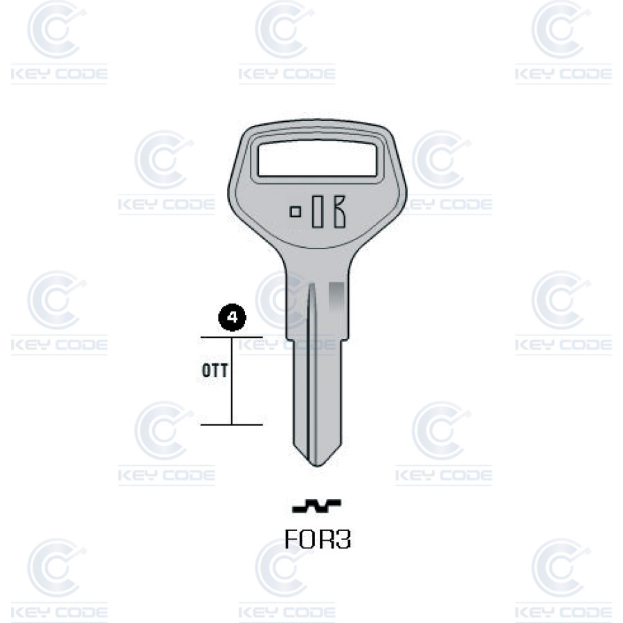 LLAVE KEYLINE FOR3 (FRT8, FR-8)
