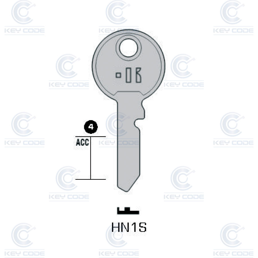 LLAVE KEYLINE HN1S (HEN1, HEN-1)