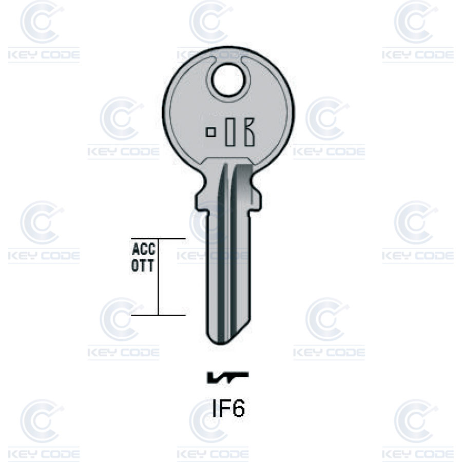 LLAVE KEYLINE IF6 (IF1-I)
