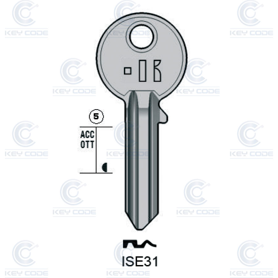 LLAVE KEYLINE ISE31 (IE31, IS-21D)