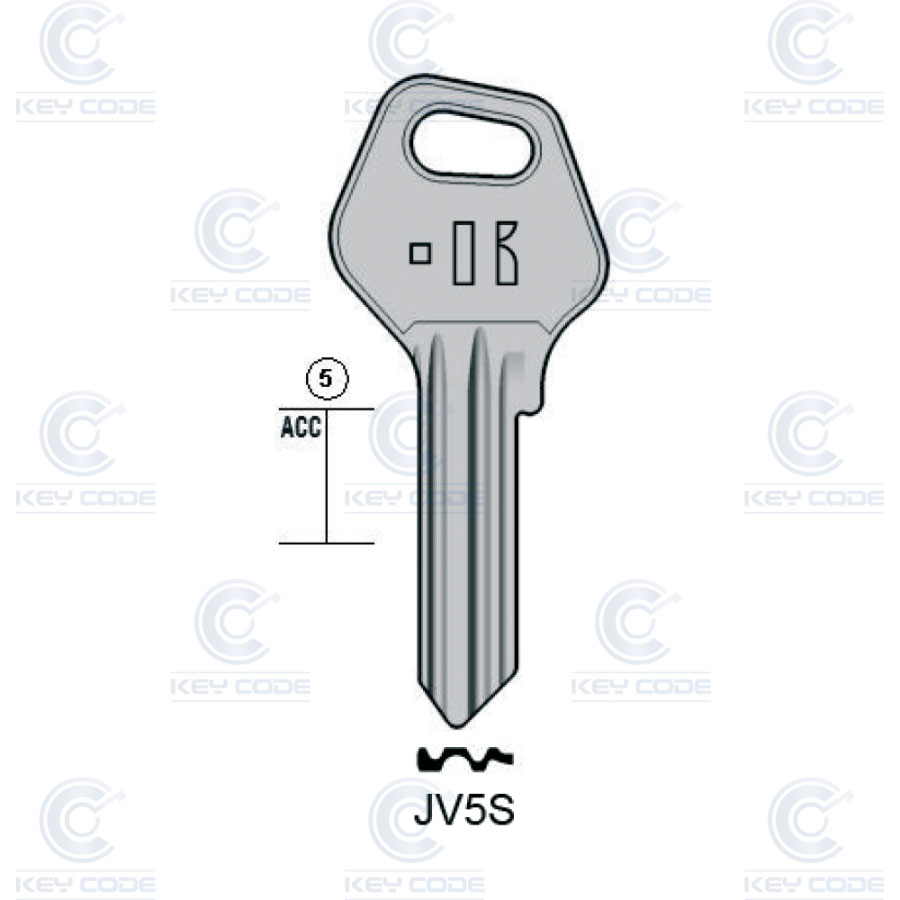 LLAVE KEYLINE JV5S (VL5RE, JV-7)