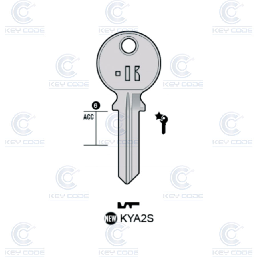 LLAVE KEYLINE KEYA KYA2S (KEY2, AB-11)