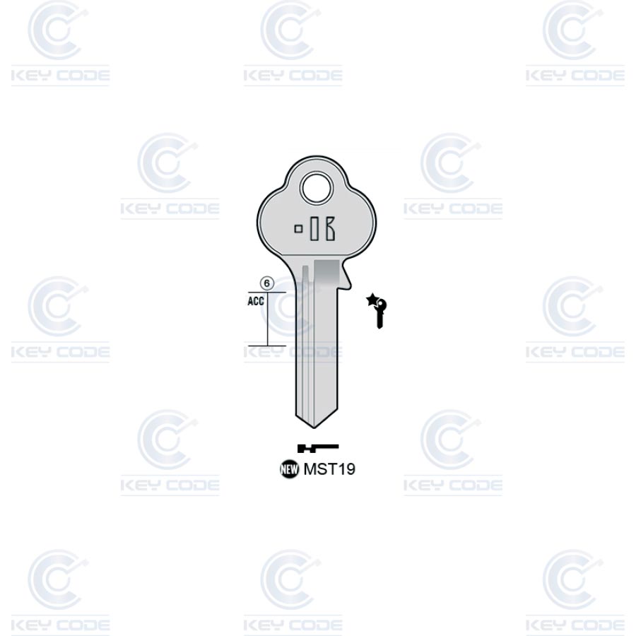 LLAVE KEYLINE DE SERRETA MST19 (MS19, MAS-4D)