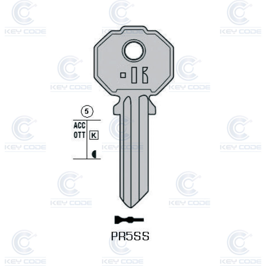 LLAVE KEYLINE PREFER PR5SS (PF092S, PR-6)