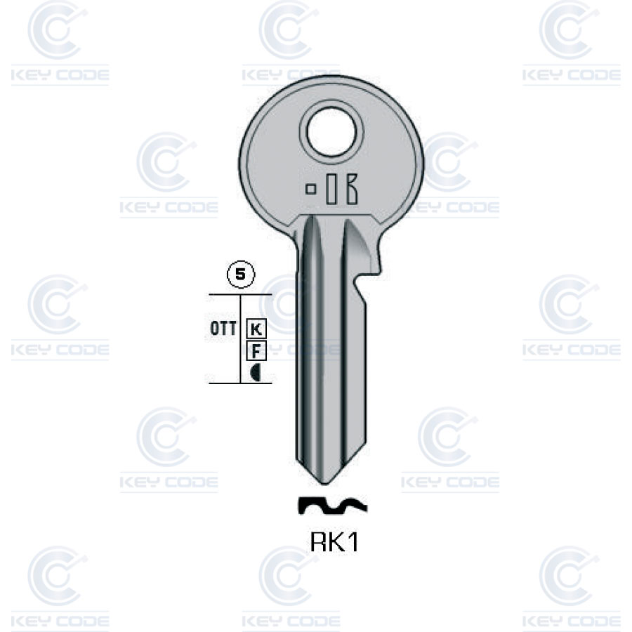 LLAVE KEYLINE RUKO RK1 (RU1, RU-1D)