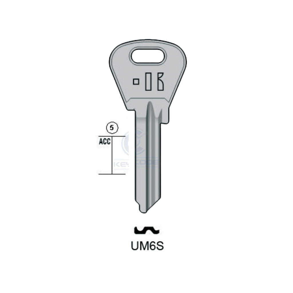 LLAVE KEYLINE UM6S (UC6R, UCEM-12) 