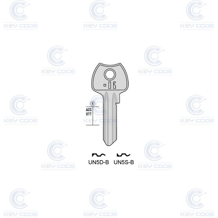 CLÉ KEYLINE UN5D-B (UL050B)