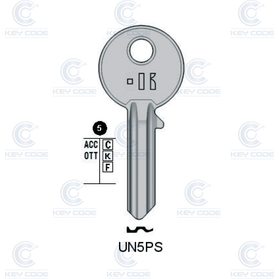 LLAVE KEYLINE UN5PS (UL059, U-3I) 