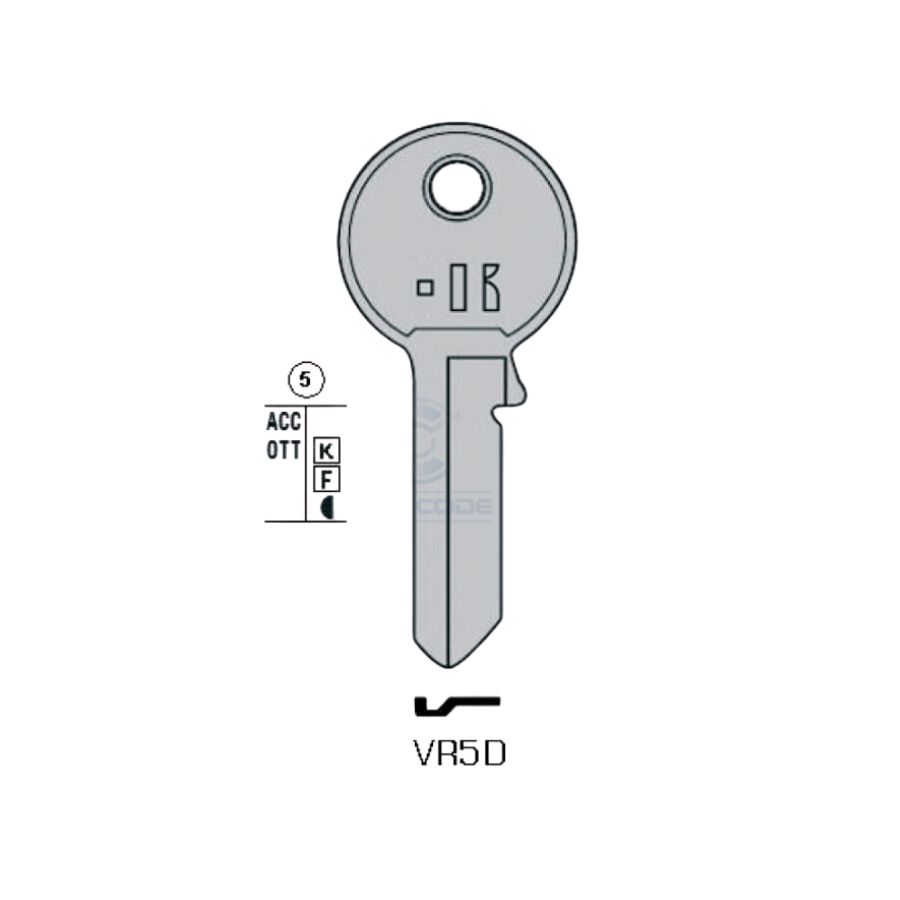 LLAVE KEYLINE VR5D (VI080, VI-1L)