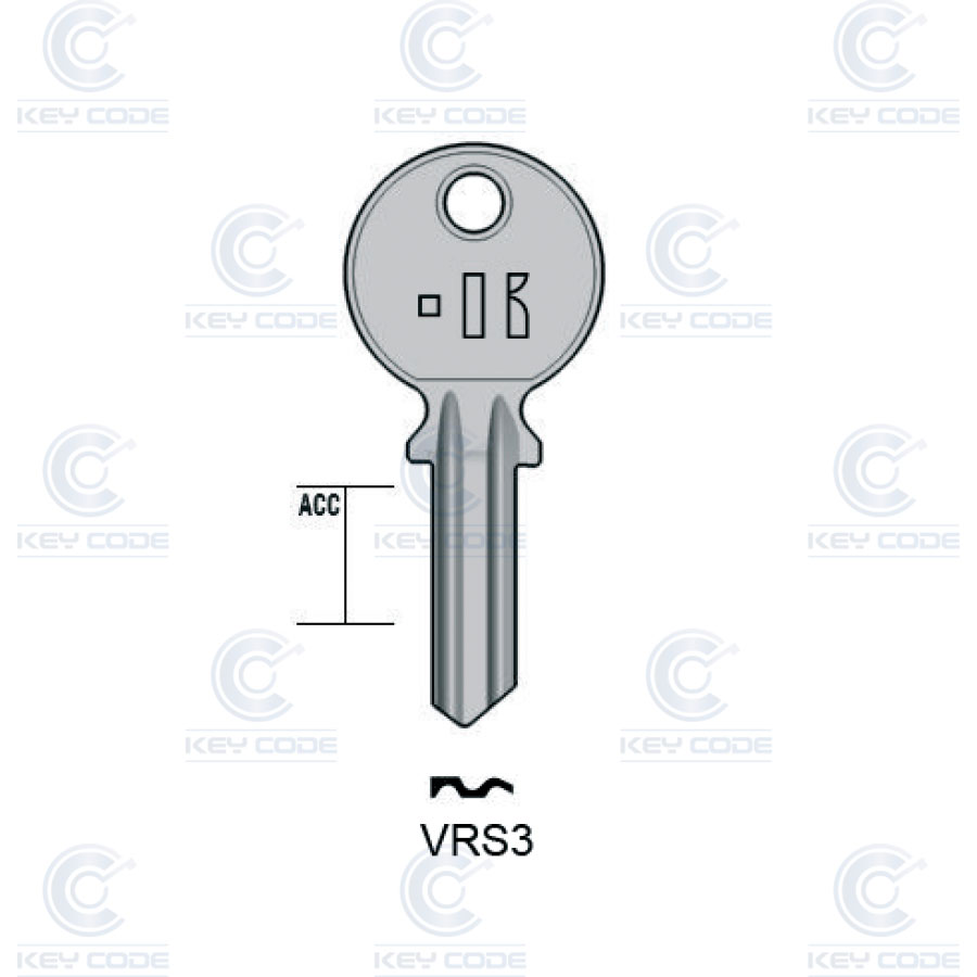 LLAVE KEYLINE VRS3 (VAR4, JMA-3D) 