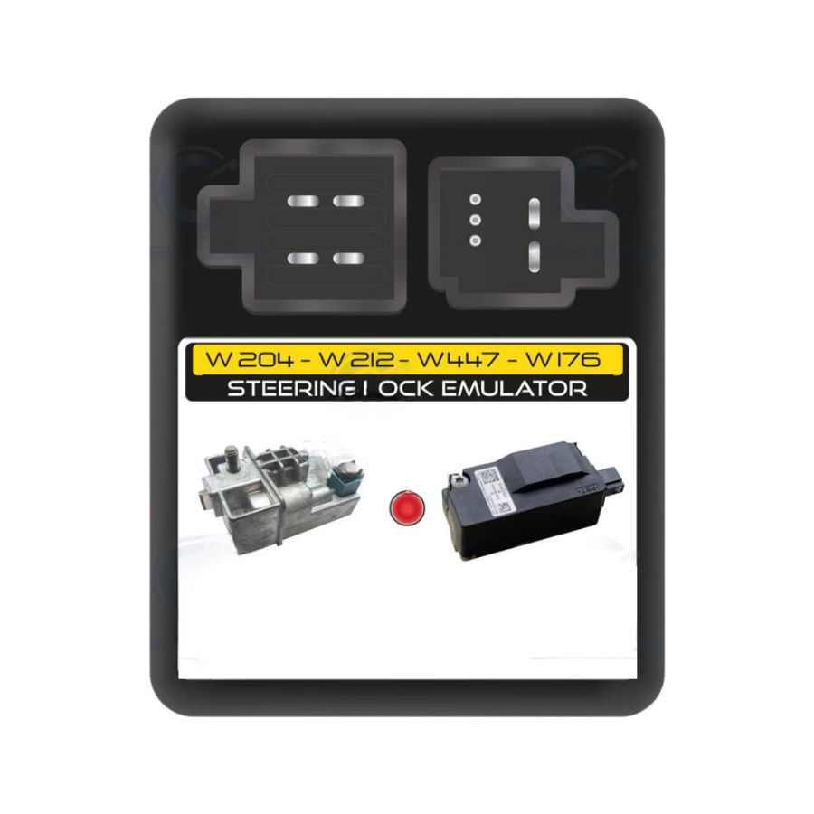 EMULADOR PARA ESL Y ELV DE MERCEDES W204, W207, W212, W176, W447 COMPATIBLE CON VVDI, MBE, AUTEL Y AVDI 