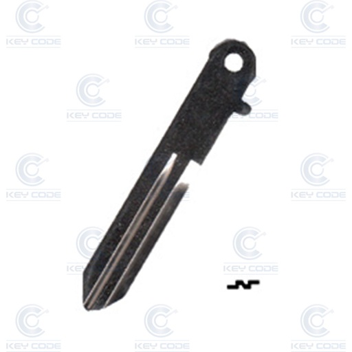[NI14ES01] LÂMINA DE CHAVE INTELIGENTE NISSAN NSN14 (QASHQAI, MICRA, X-TRAIL)
