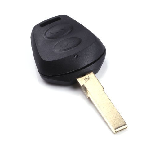 [PO66CS2B-F] CARCASA MANDO FIJO PORSCHE 2 BOTONES HU66 