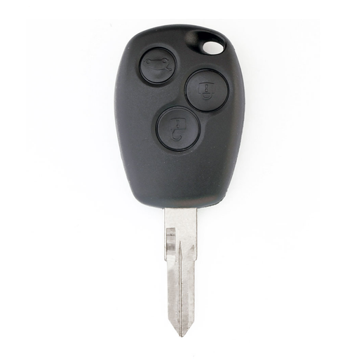 [RN102CS3B-FK] CARCASA MANDO KANGOO III 3 BOTONES FIJO ESPADIN VACHETTE