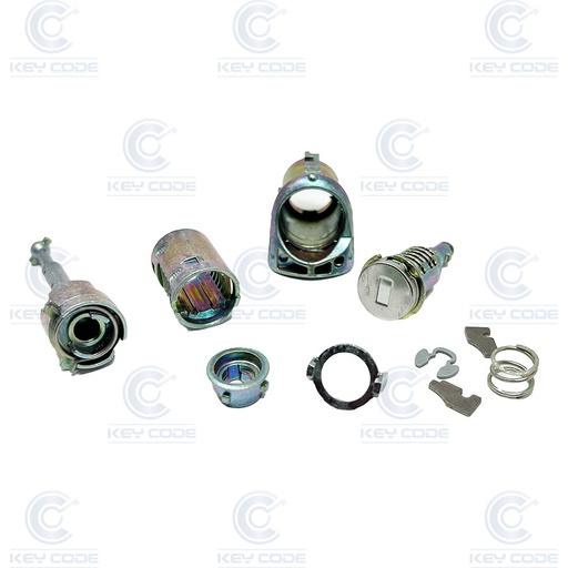 [RN2CP01B-OE] SERRURE PORTE RNLT CLIO III CLÉ À VAGUE DÉMONTÉE (7701208785) - ORIGINALE - 