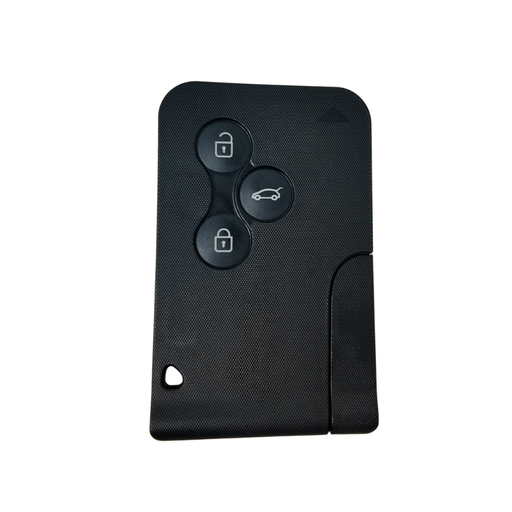 [RNCS3B-TJM-C] COQUE CARTE RNLT MEGANE II 3 BOUTONS AVEC EBAUCHE (CLIPSABLE)