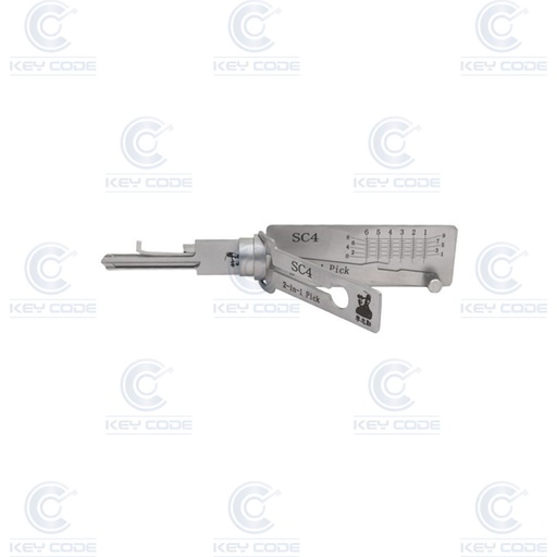 [SC4-AG] GANZUA LISHI 2 EN 1 SC4  6 PINS / ANTIREFLEJO