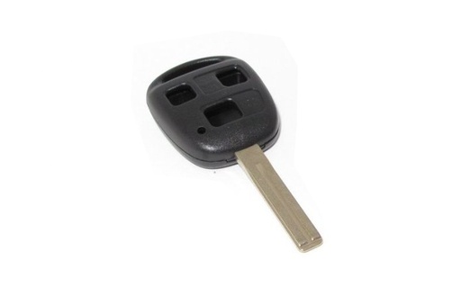 [TO48CS3B] COQUE TELECOMMANDE TOYOTA 3 BOUTONS CLE A VAGUE (TOY48) FIXE
