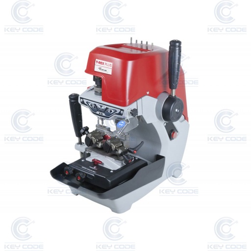 [TREX-PLUS-BI313] MANUAL CUTTING MACHINE FOR SECURITY, PIN AND TUBULAR KEYS KEYLINE T-REX PLUS BI313 WITH TILTING CHUCKS