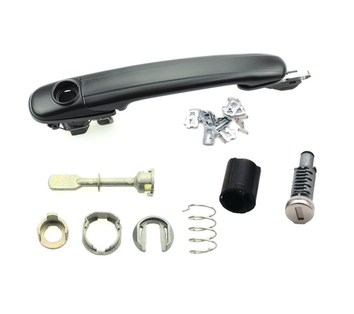 [VAG66CP01D-AF] DISASSEMBLED DOOR LOCK VAG WITH HANDLE FROM IBIZA IV, POLO, INCA (99-01) HU66 5 DOORS