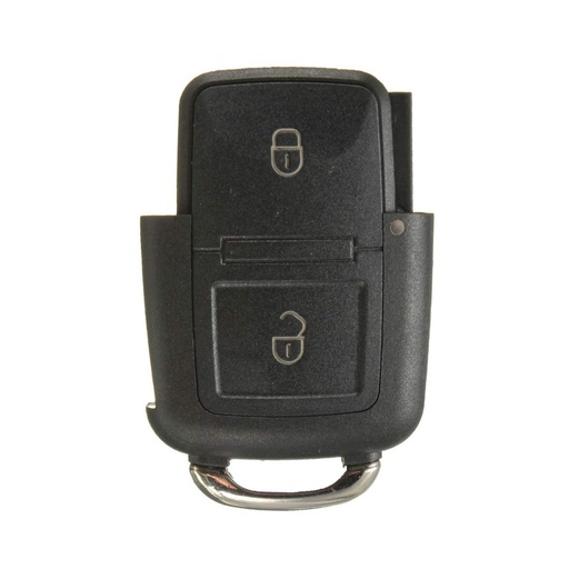 [VW100TE01-AF] COMANDO VW 2 BOTONES (1J0959753CT, 1J0959753AG) SEM ENCASTRE 433 MHZ - AFTERMARKET