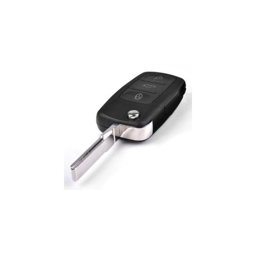 [VW100TE20-OE] MANDO COMPLETO GOLF VI, SCIROCCO, EOS, JETTA, SHARAN, TIGUAN PLEGABLE 3 BOTONES ID48 (5K0837202E) ORIGINAL