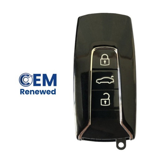 [VW108TE06-OE] TELEMANDO TOUAREG +2018 KEYLESS 3 BOTONES (3F0959754D) 433 MHZ FSK - ORIGINAL