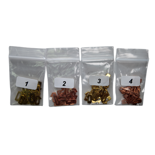 [VW49LA01] BLADE SET VW SERRETA HU49 1, 2, 3, 4 / 20 UNITS OF EACH SIZE AND SPRINGS