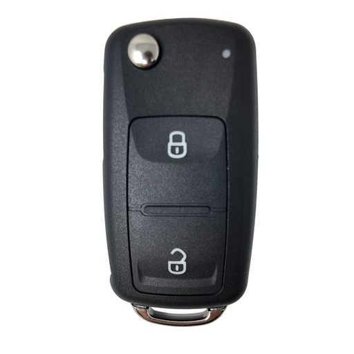 [VW66CS2B] CARCAÇA DE COMANDO COMPLETO DOBRÁVEL DE 2 BOTÕES PARA VW AMAROK / CADDY HU66