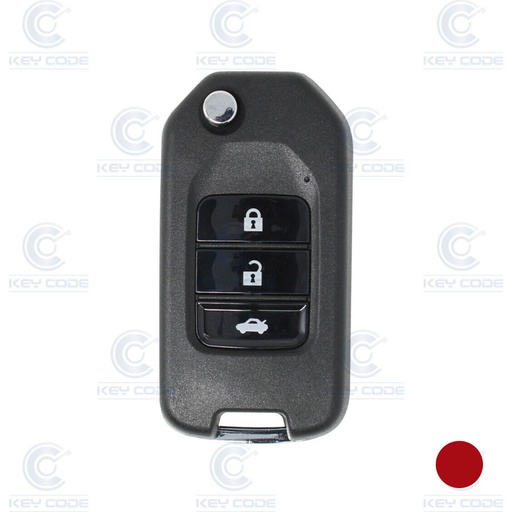 [XK04] XKHO20EN HONDA FORMAT REMOTE KEY (IMPROVED VERSION OF XKHO00EN) - XHORSE