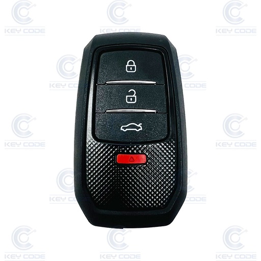 [TOCS4B-XK] COQUE DE TÉLÉCOMMANDE TOYOTA 4 BOUTONS 