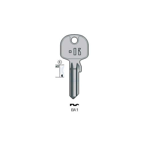 [KL-BA1] LLAVE KEYLINE DE SERRETA BAI1 (BAI1, BAI-1D)