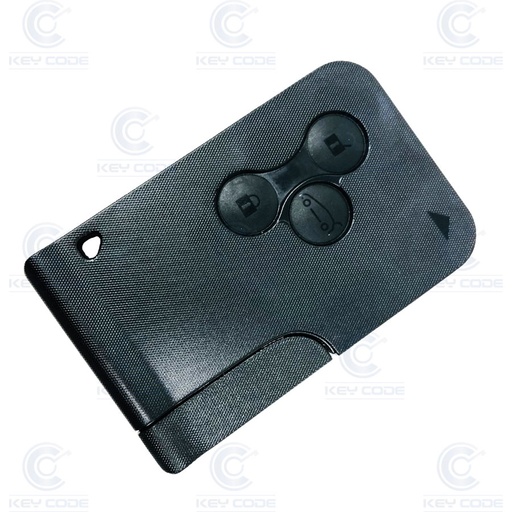 [RN101TJ02S-OE] CARTE RNLT SCENIC II MAINS LIBRES 3 BOUTONS PCF7943 SANS EBAUCHE (7701209133, 7701209136, 285970800R) (Compatible sans) 433 mhz