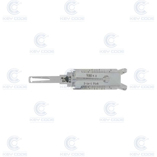 [VA6-QL-AG] LISHI PICK 2 IN 1 RNLT VA6 QL / ANTIGLARE