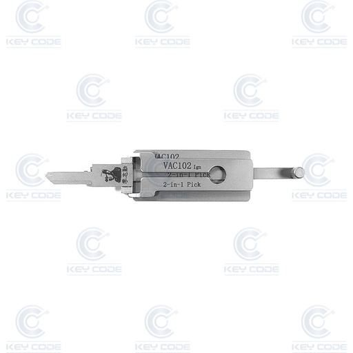 [VAC102+AG] CROCHET LISHI 2 EN 1 VAC102 RENAULT, DACIA / ANTIREFLET