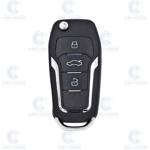 [KD_NB12-3] MANDO PLEGABLE KEYDIY UNIVERSAL 3 BOTONES PARA FORD