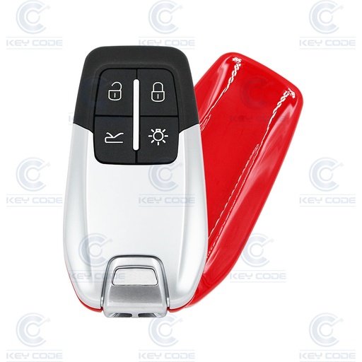 [FR22CS4B] CARCAÇA DE COMANDO KEYLESS 4 BOTÕES SIP22 FERRARI 