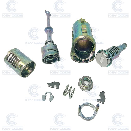 [RN6CP03B-OE]  RNLT  FLUENCE  UNASSEMBLED LEFT DOOR LOCK (8201063097) CARD VA6 EMERGENCY KEY BLADE - ORIGINAL 