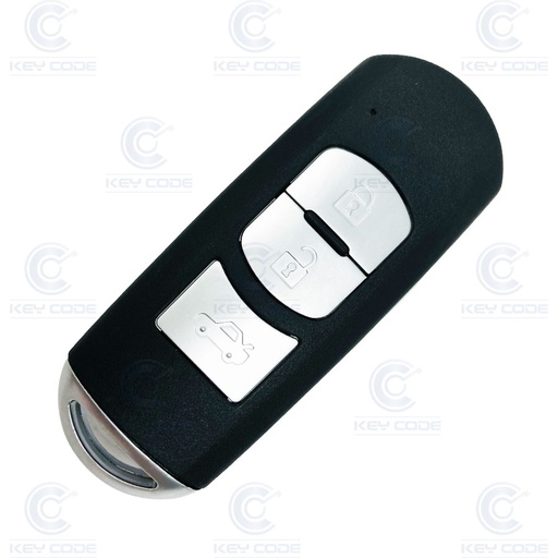 [MZ24CS3BXH] CARCASA KEYLESS MAZDA 3 BOTONES MZ24 (COMPATIBLE CON CIRCUITO ELECTRONICO XHORSE)