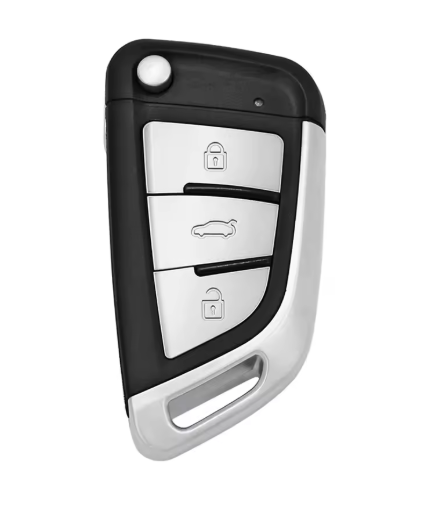 [KD_NB29-MULTI-M] MANDO KEYDIY BMW MODERNO DE 3 BOTONES CON TRANSPONDER MULTIFUNCIÓN NB29 - BOTONES METALICOS