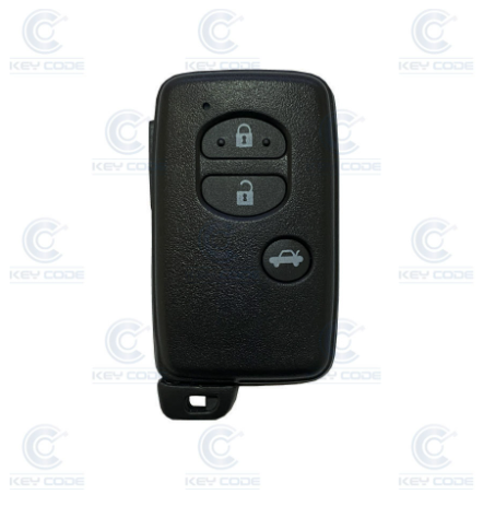 [KD_TDB03] TÉLÉCOMMANDE NOIR KEYDIY FORMAT TOYOTA AVEC 3 BOUTONS ET 4D TRANSPONDEUR (TDB03-3)