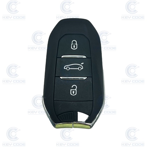 [PE83CS3B-KL-M] CARCASA DE 3 BOTONES DE MANDO KEYLESS DE PSA HU83 (NUEVO FORMATO DE PLACA)