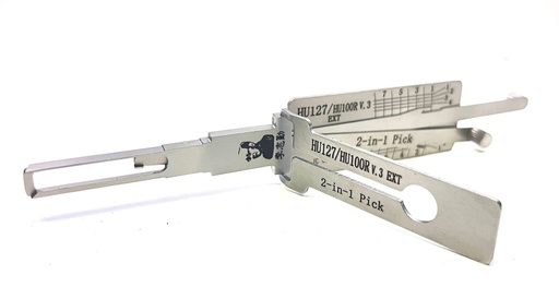 [HU100R-V3-EXT-AG] LISHI 2 IN 1 DECODER & PICK HU100R V3 "EXTENDED" (HU127) BMW (+2012) / ANTIGLARE