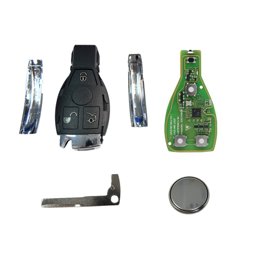[MR102TE03XH-KIT-AF] TELECOMMANDE 3 BOUTONS MERCEDES AVEC TOKEN (XNBZ01EN) - XHORSE (CIRCUIT NON ASSEMBLÉ)