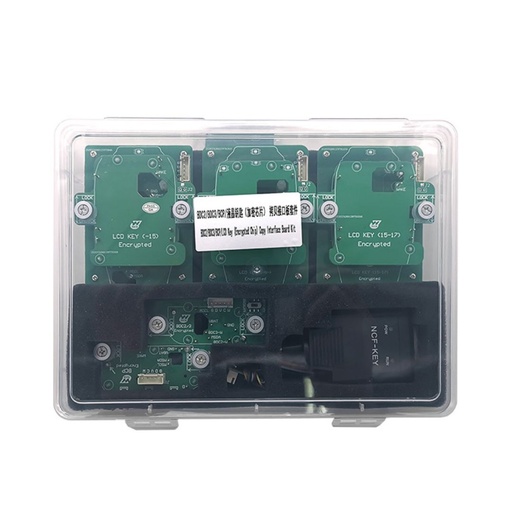 [ACDP2-BMW-KIT] KIT DE ADAPTADORES PARA CHAVES CRIPTOGRAFADAS BMW BDC2, BDC3, BCP E LCD - ACDP