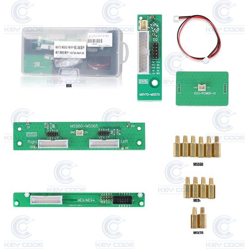[ACDP-MSV70-MSS60] KIT DE ADAPTADORES MSV70, MSS60, ME V9+ PARA ACDP