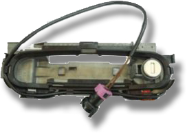 [AU66CP01-OE] CERRADURA PUERTA IZQUIERDA (MANILLA) A3/A4 - ORIGINAL - 